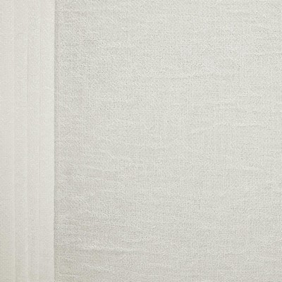 Kasmir Affinity Snow in 1465 White Polyester
 Fire Rated Fabric NFPA 701 Flame Retardant  Extra Wide Sheer   Fabric
