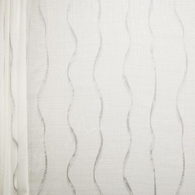 Kasmir Alvena Smoke in 1465 Grey Polyester
 Fire Rated Fabric NFPA 701 Flame Retardant  Extra Wide Sheer   Fabric