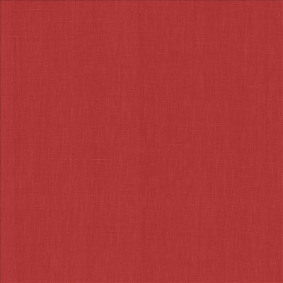 Kasmir Belgique Poppy Red Linen
 Fire Rated Fabric Medium Duty CA 117  100 percent Solid Linen   Fabric