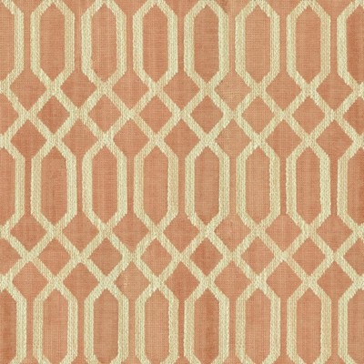 Kasmir Bonafide Pink in 1452 Pink Acrylic  Blend Fire Rated Fabric Heavy Duty CA 117  NFPA 260  Lattice and Fretwork   Fabric