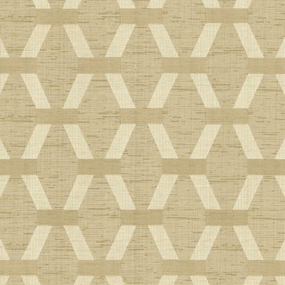 Kasmir Brice Raffia in 5153 Brown Polyester  Blend Fire Rated Fabric Crewel and Embroidered  Trellis Diamond  Heavy Duty CA 117  Lattice and Fretwork   Fabric