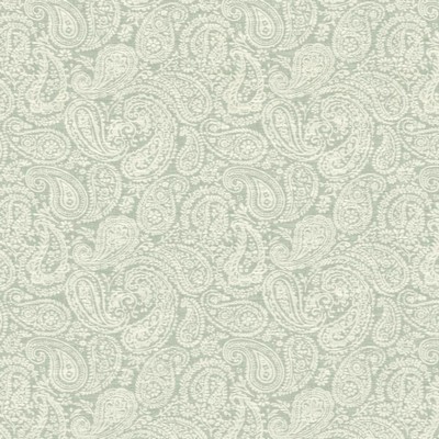 Kasmir Classic Caribbean in 1453 Green Viscose  Blend Classic Paisley   Fabric
