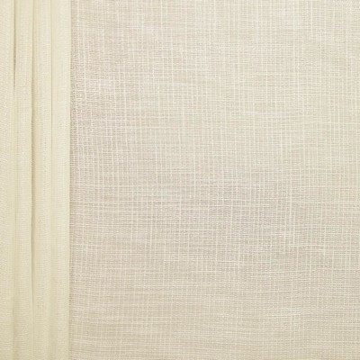 Kasmir Delighted Natural in 1465 Beige Polyester
 Fire Rated Fabric NFPA 701 Flame Retardant  Extra Wide Sheer   Fabric