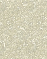 Graphic Paisley White by   