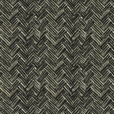 Kasmir Hyrum Black in 5153 Black Polyester  Blend Fire Rated Fabric Heavy Duty CA 117  Herringbone   Fabric