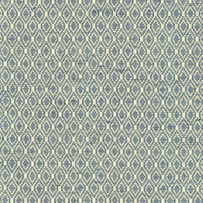 Kasmir Jetsetter Cadet in 5125 Blue Upholstery Polyester  Blend Fire Rated Fabric Modern Contemporary Damask  Heavy Duty CA 117   Fabric