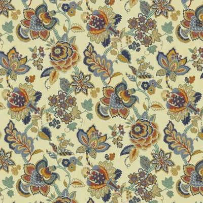 Kasmir Kates Garden Americana in 5143 Cotton  Blend Heavy Duty Vine and Flower  Jacobean Floral   Fabric