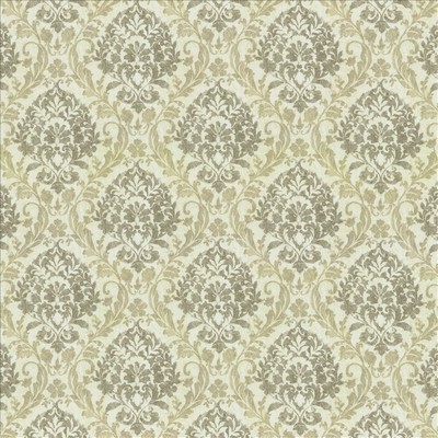 Kasmir Mesmerizing Wheat in 1466 Brown Polyester
 Fire Rated Fabric Classic Damask  Heavy Duty CA 117  NFPA 260   Fabric