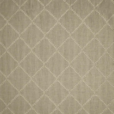 Kasmir Monticule Fog in 5157 Grey Sheer Polyester  Blend Fire Rated Fabric Crewel and Embroidered  Perfect Diamond  NFPA 701 Flame Retardant  Extra Wide Sheer   Fabric