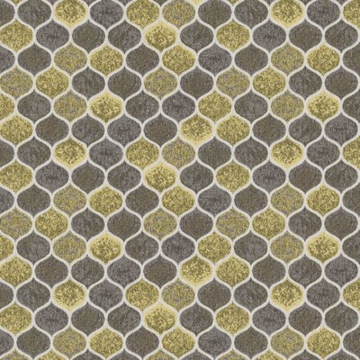Kasmir Quinlan Sunflower in 1462 Yellow Polyester
 Fire Rated Fabric Diamond Ogee  Heavy Duty  Fabric