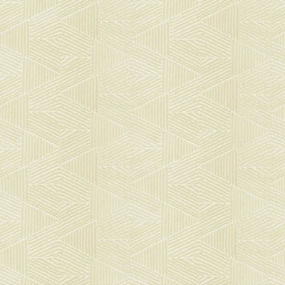 Kasmir Rhombus White in 5119 White Polyester  Blend Fire Rated Fabric