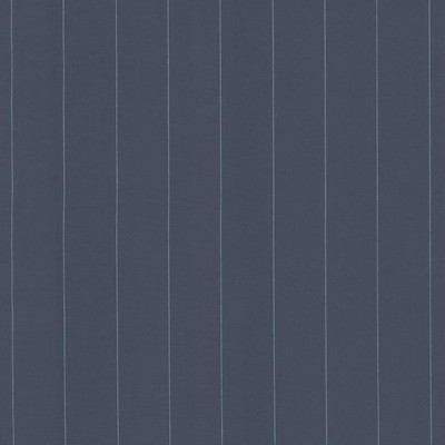 Kasmir Suiting Stripe Blue in 5143 Blue Cotton  Blend Fire Rated Fabric High Performance CA 117   Fabric