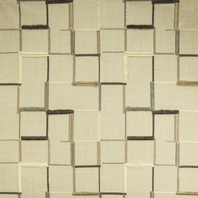 Kasmir Thoroughfare Truffle in 1451 Brown Cotton  Blend Fire Rated Fabric Squares  Crewel and Embroidered  Medium Duty CA 117  NFPA 260   Fabric