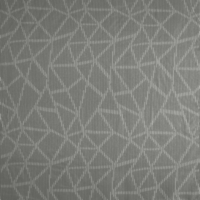 Kasmir Transformation Platinum in 5157 Silver Sheer Polyester  Blend Fire Rated Fabric Geometric  NFPA 701 Flame Retardant  Extra Wide Sheer   Fabric