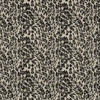 Kasmir Unparalleled Granite Embroidered Animal Print FR Rated Fabric