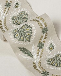 Florinda Braid Leaf Green 5452-01 by  Colefax and Fowler 