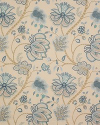 Baptista Linen Blue F4102-04 by  Colefax and Fowler 
