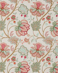Baptista Linen Coral Green F4102-06 by  Cowtan and Tout 
