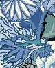 Schumacher Wallpaper CHIANG MAI DRAGON CHINA BLUE