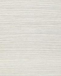 KISHO SISAL SILVER by  Schumacher Wallpaper 