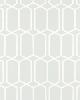 Schumacher Wallpaper MODERN TRELLIS CIRRUS