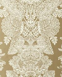 LACE CHAMPAGNE by  Schumacher Wallpaper 
