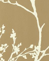 TWIGGY CHAMPAGNE by  Schumacher Wallpaper 
