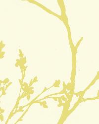 TWIGGY SOFT CHARTREUSE by  Schumacher Wallpaper 