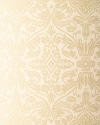 VARENNA DAMASK SAND by  Schumacher Wallpaper 