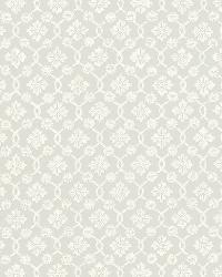 HARBURY TRELLIS DOVE by  Schumacher Wallpaper 