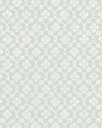 HARBURY TRELLIS AQUA by  Schumacher Wallpaper 
