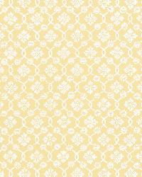 HARBURY TRELLIS BUTTERCUP by  Schumacher Wallpaper 