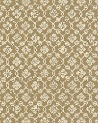 HARBURY TRELLIS SEPIA by  Schumacher Wallpaper 