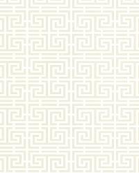 CHINOIS FRET ALABASTER by  Schumacher Wallpaper 