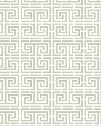 CHINOIS FRET MINERAL by  Schumacher Wallpaper 