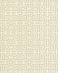 CHINOIS FRET PEWTER by  Schumacher Wallpaper 