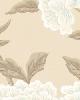 Schumacher Wallpaper WHITNEY FLORAL TAUPE