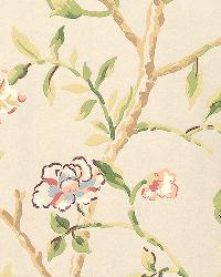 ANNABELLE VINE PEWTER by  Schumacher Wallpaper 
