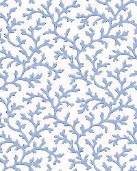CORAL VINE OCEAN by  Schumacher Wallpaper 