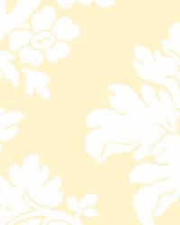 TIERNI DAMASK BUTTERCUP by  Schumacher Wallpaper 