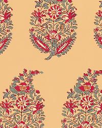 RAJASTHAN PAISLEY JEWEL by  Schumacher Wallpaper 