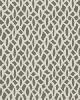 Schumacher Wallpaper CHAIN LINK CHARCOAL