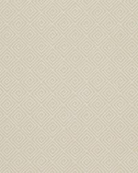 GREEK KEY BONE by  Schumacher Wallpaper 