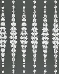 FERN TREE GRAPHITE by  Schumacher Wallpaper 