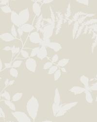 SHADOW VINE BONE by  Schumacher Wallpaper 
