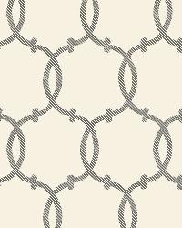 TRACERY CHARCOAL by  Schumacher Wallpaper 