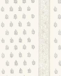 KATSURA STRIPE OYSTER by  Schumacher Wallpaper 