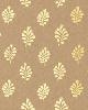 Schumacher Wallpaper BAKARA LEachF GILT