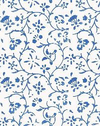 KYARA VINE DELFT by  Schumacher Wallpaper 