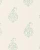 Schumacher Wallpaper KERALA PAISLEY WATER BLUE